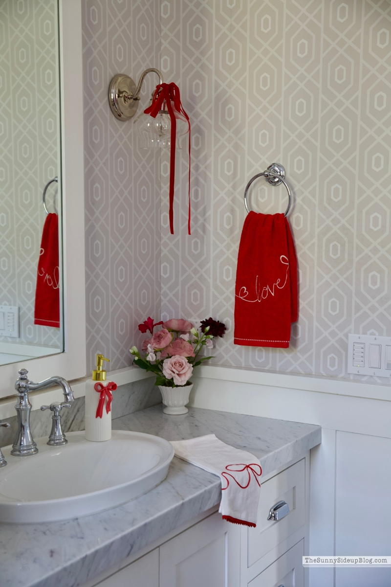 Holiday Bathroom (Sunny Side Up)