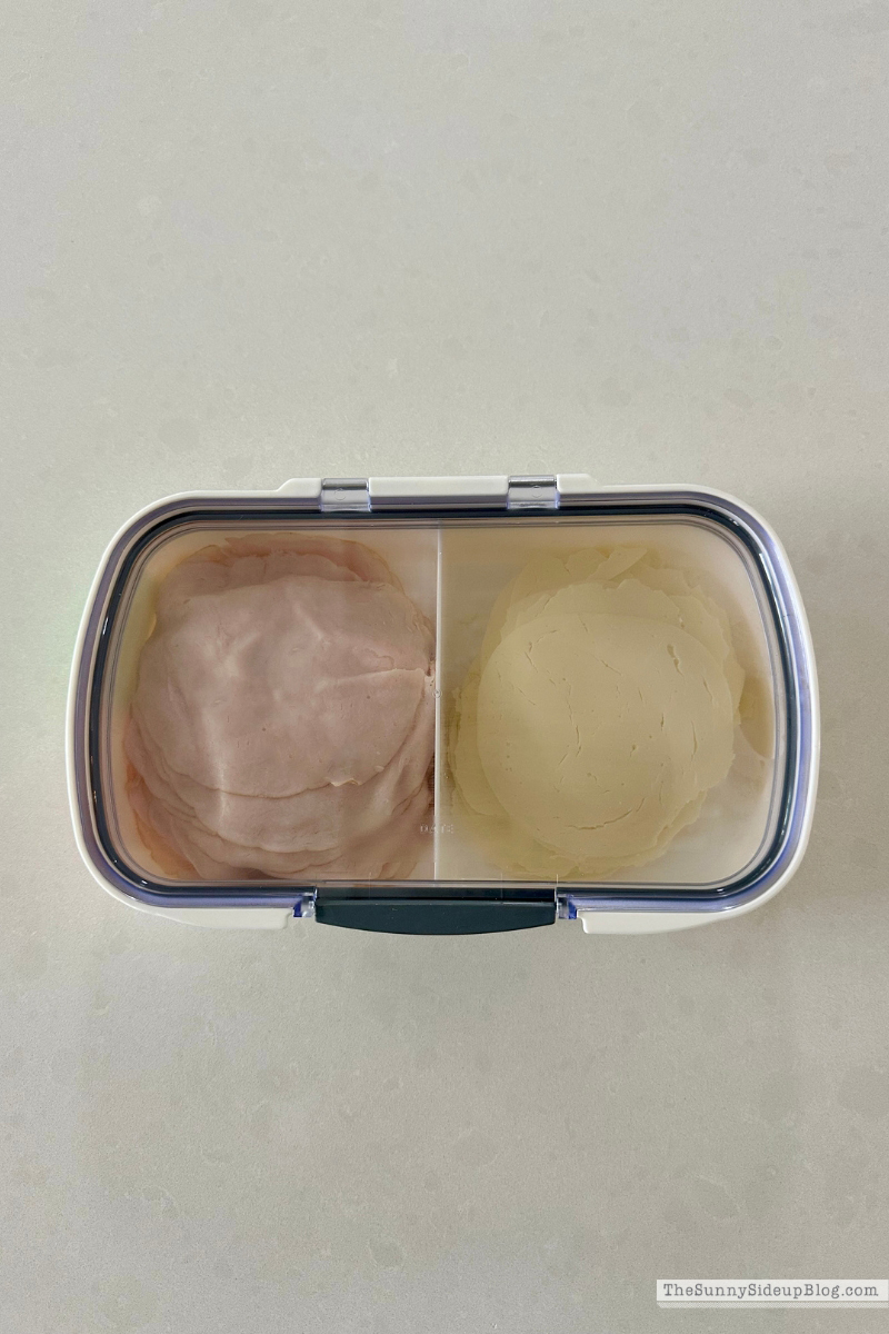 Fridge Organization and a recipe (Sunny Side Up)