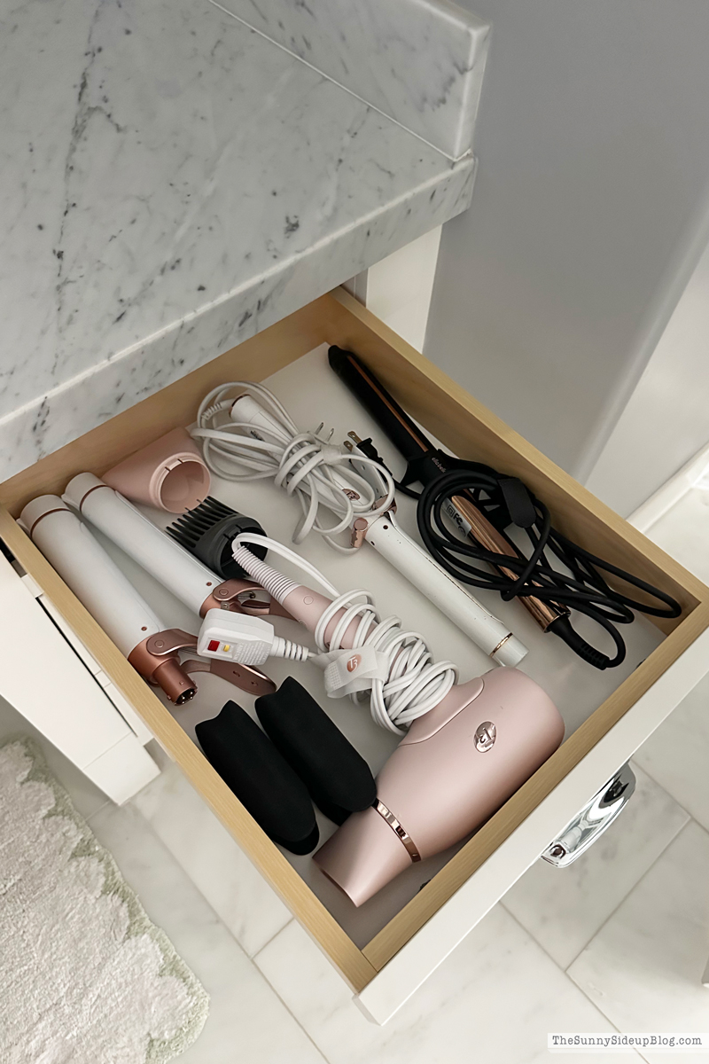 Organized Bathroom Drawers (Sunny Side Up)