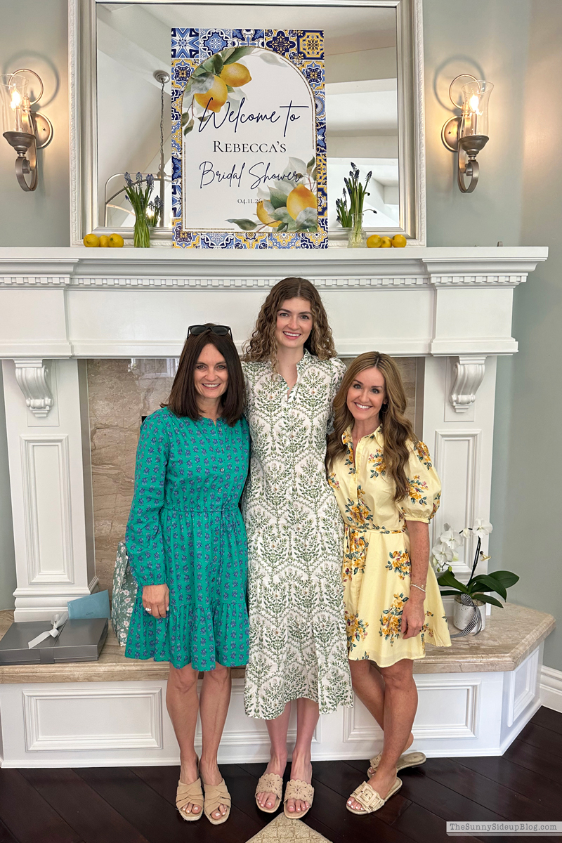 Blue and Yellow Wedding Shower with Lemons! (Sunny Side Up)