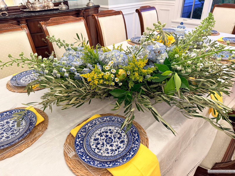 Blue and Yellow Wedding Shower with Lemons! (Sunny Side Up)