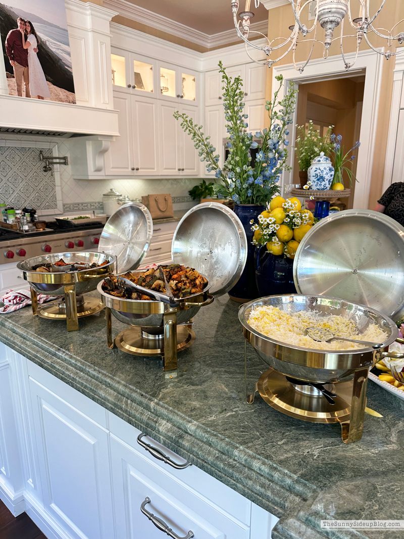 Blue and Yellow Wedding Shower with Lemons! (Sunny Side Up)