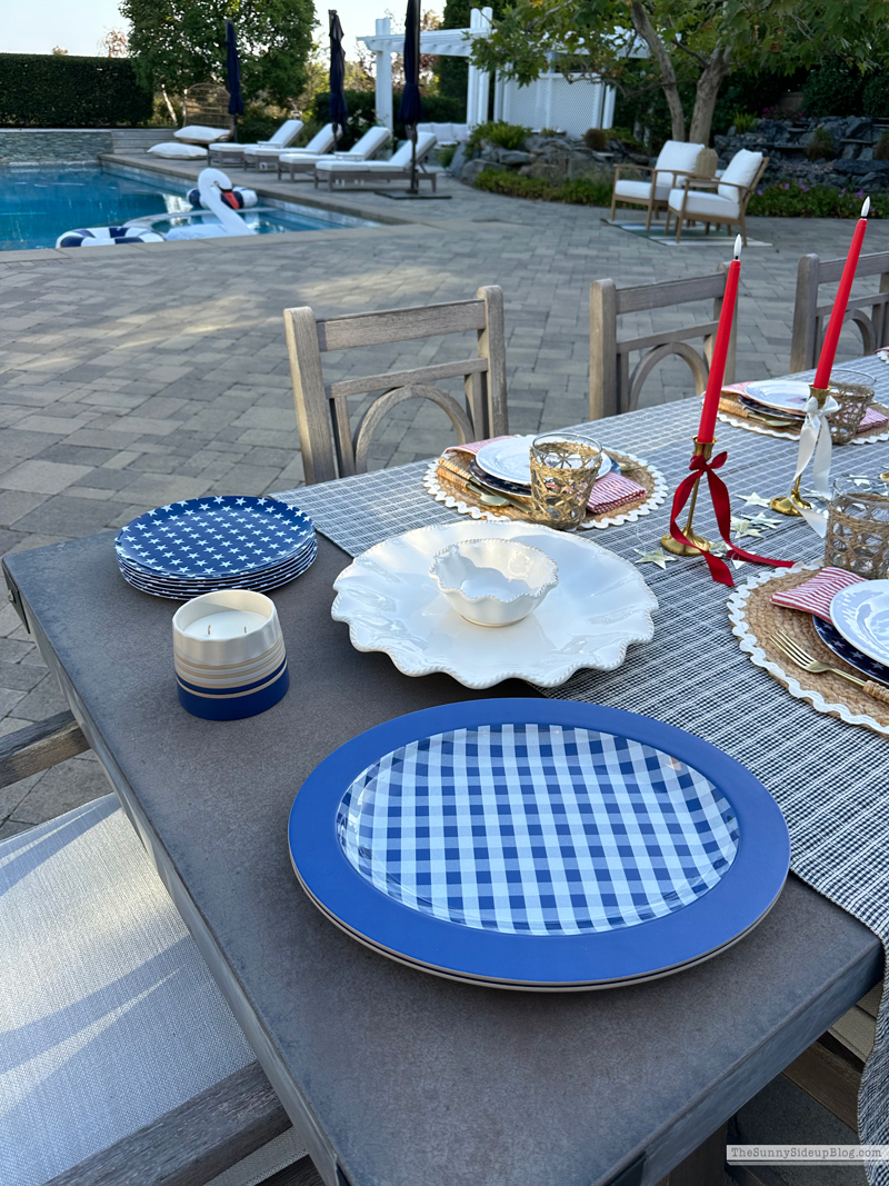 4th of July Table (Sunny Side Up)