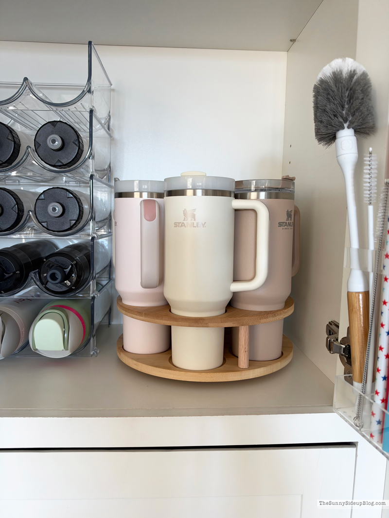 Organized Water Bottles (Sunny Side Up)